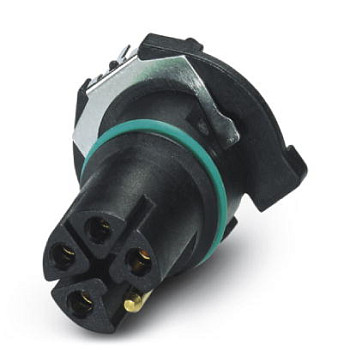 Встраиваемые разъемы-SACC-CI-M12FSL-4FE-L180 THR SH