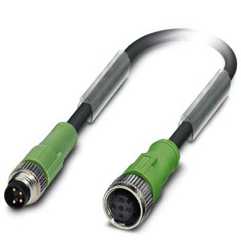 Кабель для датчика / исполнительного элемента-SAC-4P-M 8MS-M12FS/.../...