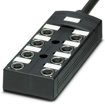 Коробка датчика и исполнительного элемента-SACB-8/16-10,0PUR OD