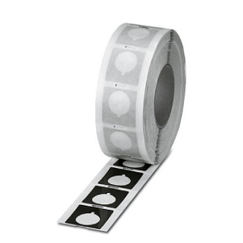 Пластиковая табличка с отверстием-EMLP 30 (45X10)R BK