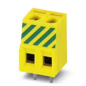 Клеммные блоки для печатного монтажа-MKDS 1,5/ 3-B-5,08 GNYE