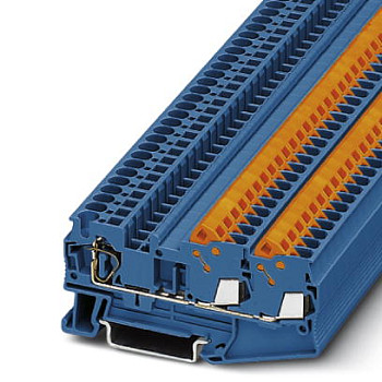 Проходные клеммы-QTCS 2,5-TWIN BU