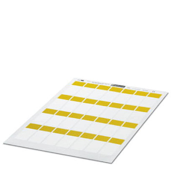 Этикетка-маркер для кабелей-WML 14 (25X19)A4 YE