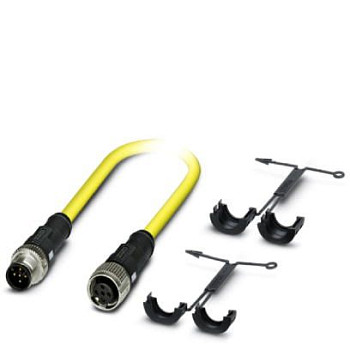 Кабель для датчика / исполнительного элемента-SAC-HZ-5P-MS/1,5-542/FS SCO BK