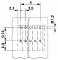 Клеммные блоки для печатного монтажа-SPTD 1,5/ 4-H-3,5