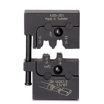 Матрица-CRIMPFOX-M SCA 2,5-1/DIE