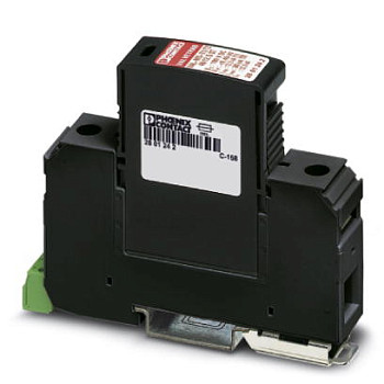 Молниеотвод / разрядник для защиты от импульсных перенапряжений типа 1/2-VAL-MS-T1/T2 48/12.5/1+0-FM