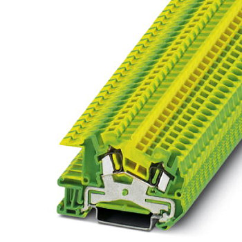 Заземляющие клеммы для выполнения проводки в зданиях-STI 2,5-PE