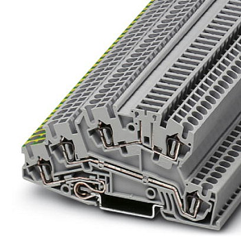 Заземляющие клеммы для выполнения проводки в зданиях-STI 2,5-PE/L/TG