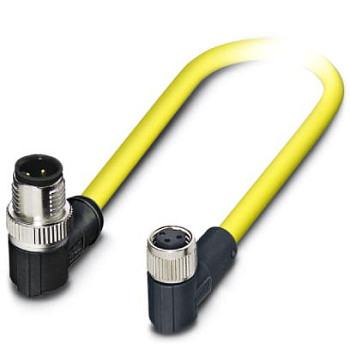 Кабель для датчика / исполнительного элемента-SAC-3P-MR/0,5-542/M8 FR SCO BK