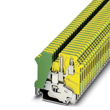 Клемма защитного провода-UK 3-TWIN-PE