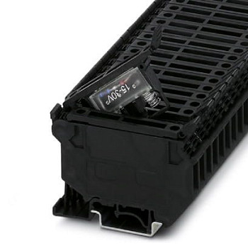 Клеммы для установки предохранителей-UK 5-HESILED 24V-2MA