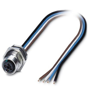 Встраиваемые разъемы-SACC-DSI-M12FST-4CON-M16/0,5