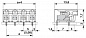 Клеммные блоки для печатного монтажа-SPT-THR 1,5/ 8-H-5,08 P20 R56