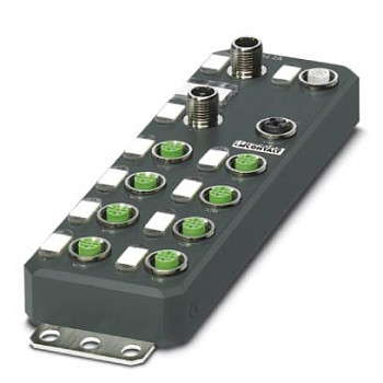 Децентрализ. устройство ввода-вывода-AXL E PB DI8 DO4 2A M12 6P