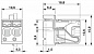 Клеммные блоки для печатного монтажа-FKDSO 2,5/ 2-R1