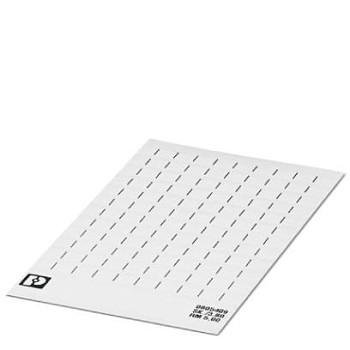 Маркировочный лист-SK 5/3,8:UNBEDRUCKT