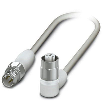 Кабель для датчика / исполнительного элемента-SAC-4P-MS/0,3-600/M12FR-3L HD