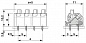 Клеммные блоки для печатного монтажа-SPTAF 1/ 2-5,0-EL