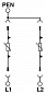 Разрядник для защиты от импульсных перенапряжений, тип 2-VAL-SEC-T2-2C-350