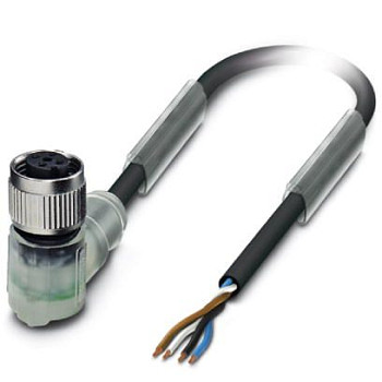 Кабель для датчика / исполнительного элемента-SAC-4P-5,0-PUR/FR-3L SCO