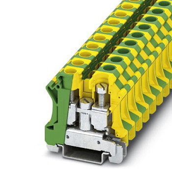 Заземляющие клеммы для выполнения проводки в зданиях-UTI 16-PE