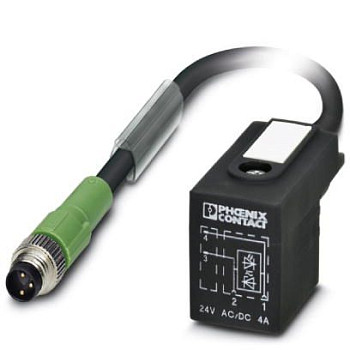 Кабель для датчика / исполнительного элемента-SAC-2P-M 8MS-BI-1L-Z/.../...