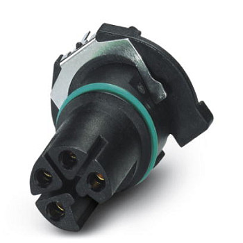 Встраиваемые разъемы-SACC-CI-M12FSL-4CON-L180 THR S